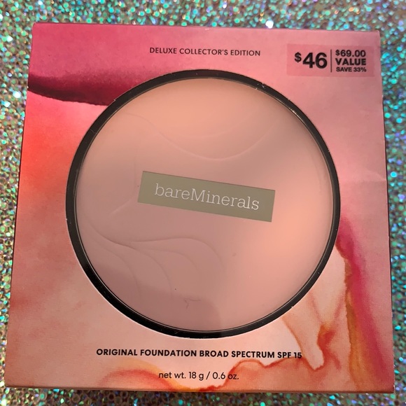 BARE MINERALS deluxe collector’s orig. foundation